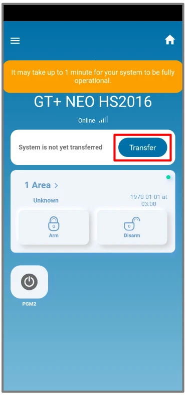 Agregar nuevo sistema